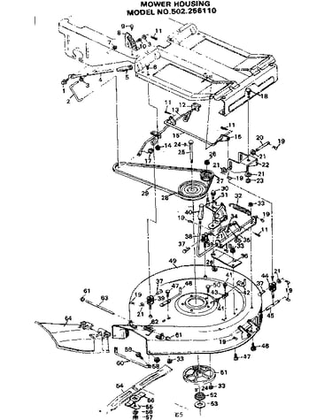 Mower housing