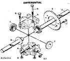 Craftsman 502256112 differential diagram