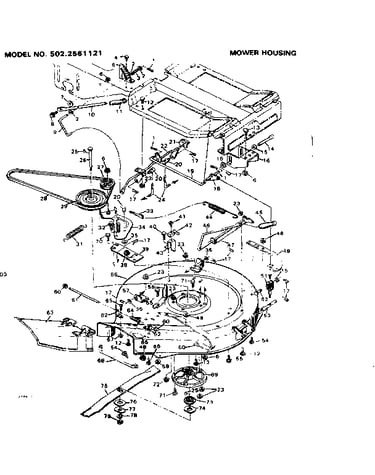 Mower housing