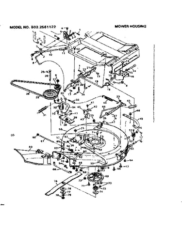 Mower housing