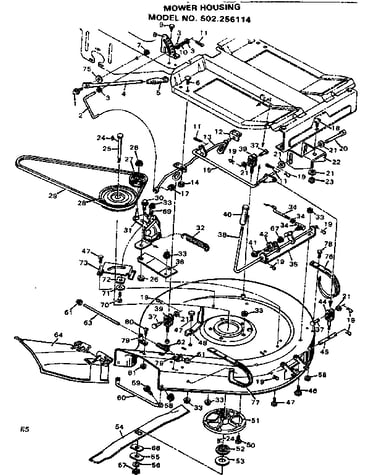 Mower housing