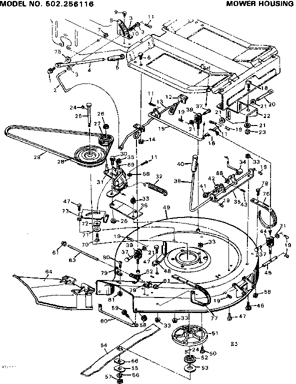 Mower housing