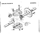 Craftsman 502256118 differential diagram