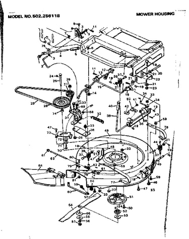Mower housing