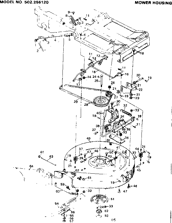 Mower housing