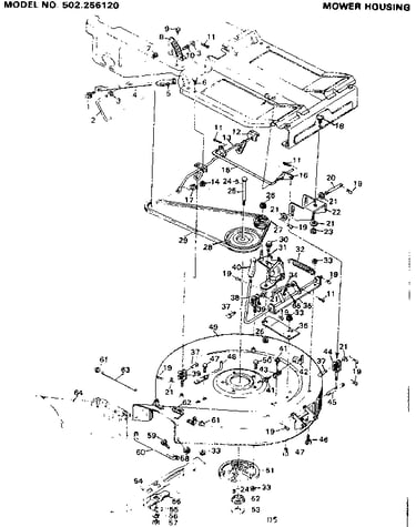 Mower housing
