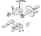 Craftsman 502256121 differential diagram