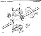 Craftsman 502256124 differential diagram