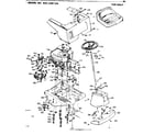 Craftsman 502256124 top half diagram