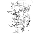 Craftsman 502256124 mower housing diagram