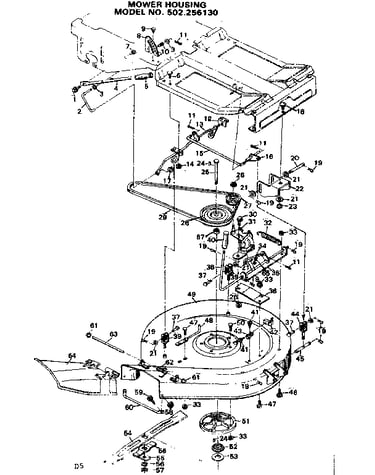 Mower housing