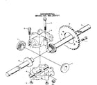 Craftsman 502256131 differential diagram