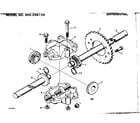 Craftsman 502256135 differential diagram