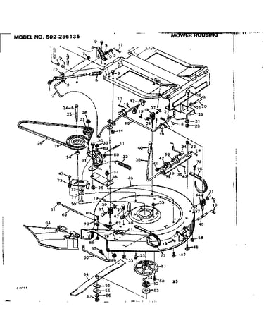 Mower housing