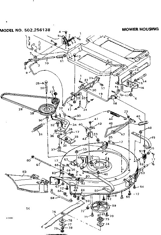 MOWER DECK