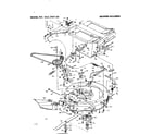 Craftsman 502256138 mower deck diagram