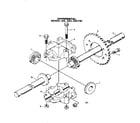Craftsman 502256140 differential diagram