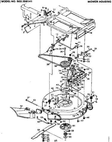 Mower housing