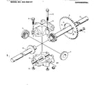 Craftsman 502256141 differential diagram