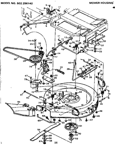 Mower housing