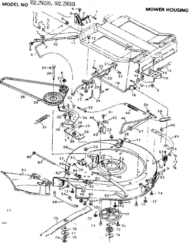 Mower housing