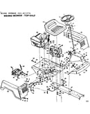 Riding mower-top half