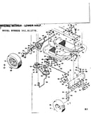Riding mower-lower half