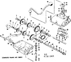 Craftsman 50281380 three - speed transmision diagram