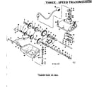 Craftsman 50281381 three-speed transmission diagram