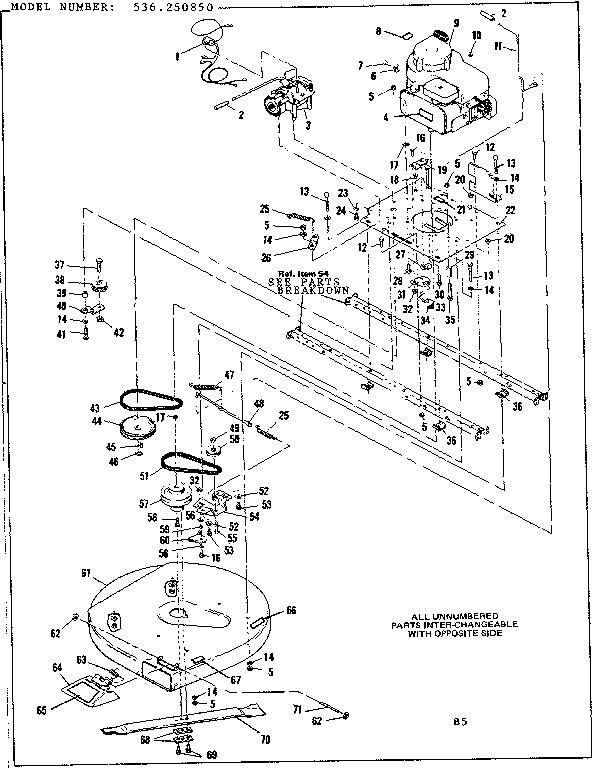 Mower deck