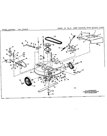 Mower deck