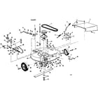 Craftsman 536250870 mower deck diagram