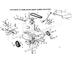 Craftsman 536657000 mower deck diagram