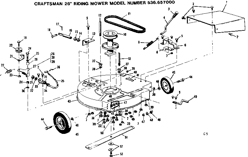 Mower deck