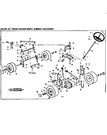 Steering and front axle