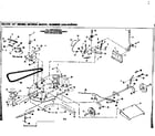 Craftsman 536658080 mower deck diagram