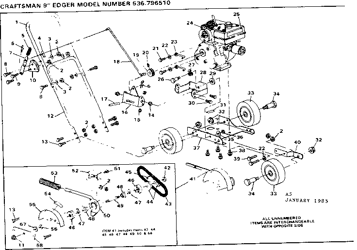 Replacement parts