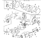 Craftsman 536798601 impeller and wheel assembly diagram