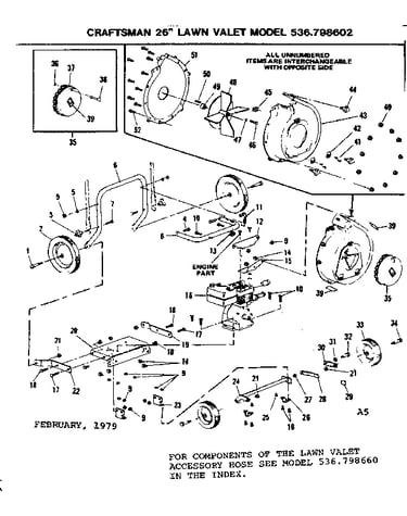 Impeller and wheel assembly