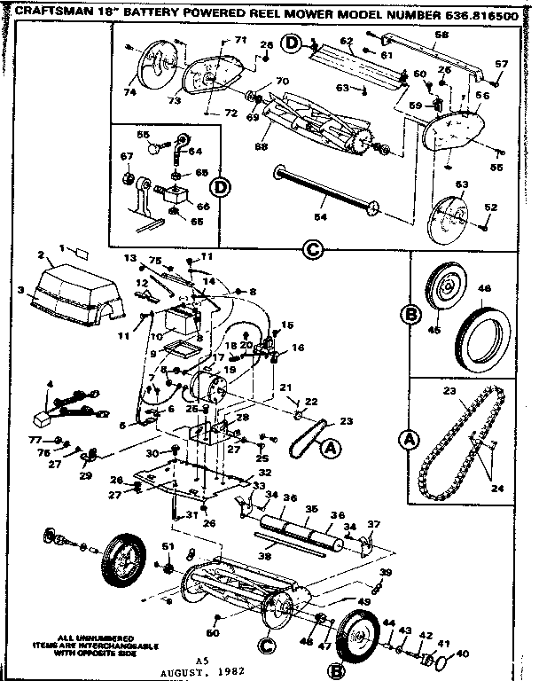 Reel assembly