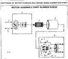 Craftsman 536816501 motor assembly diagram