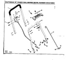 Craftsman 536816902 handle assembly diagram