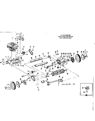 Engine and reel assembly