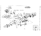 Craftsman 53681760 engine and reel assembly diagram