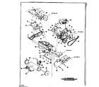 Craftsman 536819501 auger housing and engine assembly diagram
