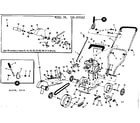 Craftsman 536870542 replacement parts diagram
