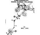 Craftsman 536870580 replacement parts diagram