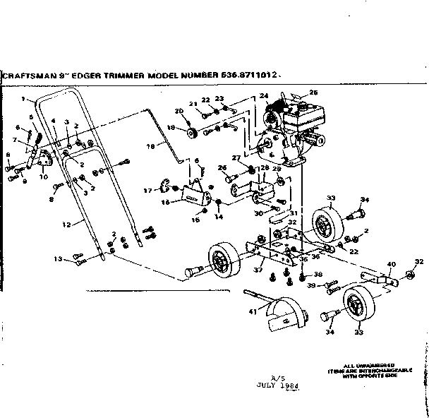 Replacement parts