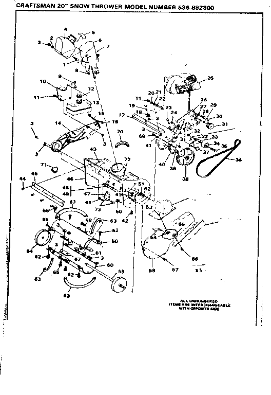 Engine and reel assembly
