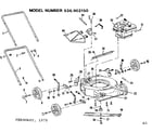 Craftsman 536902150 replacement parts diagram